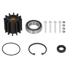 Kit de impulsor de lâminas com acionamento estriado, alta vazão, resistente à corrosão, para atualização de bomba d'água, compatível com