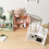 Elegant Table Shelf Organizer For Your Cosmetics, Adjustable Plastic Storage Rack With Solid Colors For Any Room 4