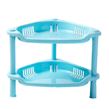 Durable Shower Caddy, Rustproof And Waterproof Plastic Storage Racks, Easy Assembly Corner Rack for Bathroom, Kitchen, With Adequate Drainage Holes