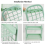 Multi-functional Organizer, Double Layer Design With Hollow Breathable Structure, Adjustable Storage Rack For Cosmetics Stationery Home Office Kitchen 4
