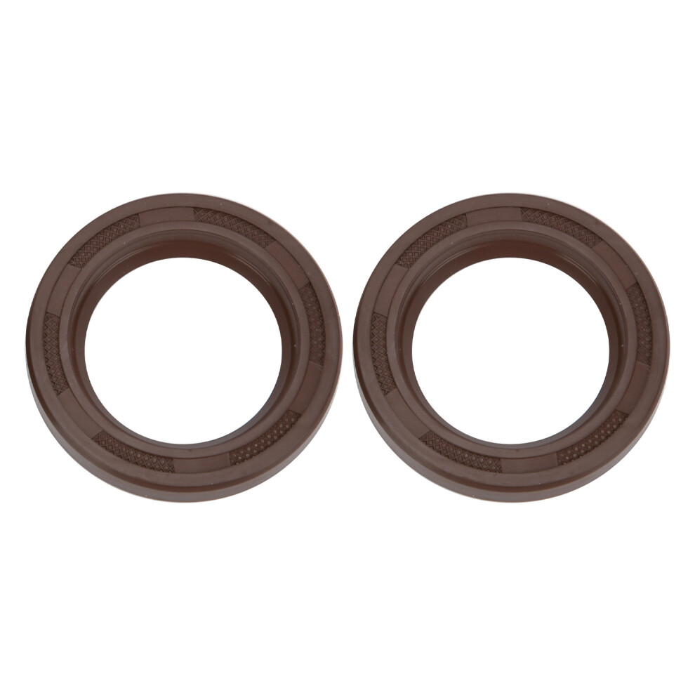 Crankshaft Oil Seal Engine Crankshaft Seal Front Main Seal Rubber Anti Corrosive Durable Service Easy Installation For Toyota Chevrolet Scion Brown 9423501900548