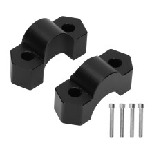 Elevador de guidão usinado em CNC, elevador de guidão para motocicleta F850GS 2018-2019, design elegante, leve e confiável, fácil de instalar,
