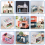 Chic Bathroom Shelf Organizer, Foldable Desktop Storage Rack With High-Quality Thick PP Material For Efficient Space Management, Keeping Your Cosmetic 6