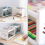 Chic Bathroom Shelf Organizer, Foldable Desktop Storage Rack With High-Quality Thick PP Material For Efficient Space Management, Keeping Your Cosmetic 4