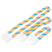 Pack of 3 Parrot Climbing Rope Cotton Decoration in Dog Room Hanging Rope Chewing
