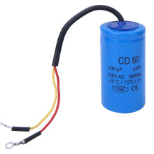 Capacitor de partida para motor de refrigerador com capacidade de autorregeneração, design à prova de explosão, excelente desempenho elétrico e