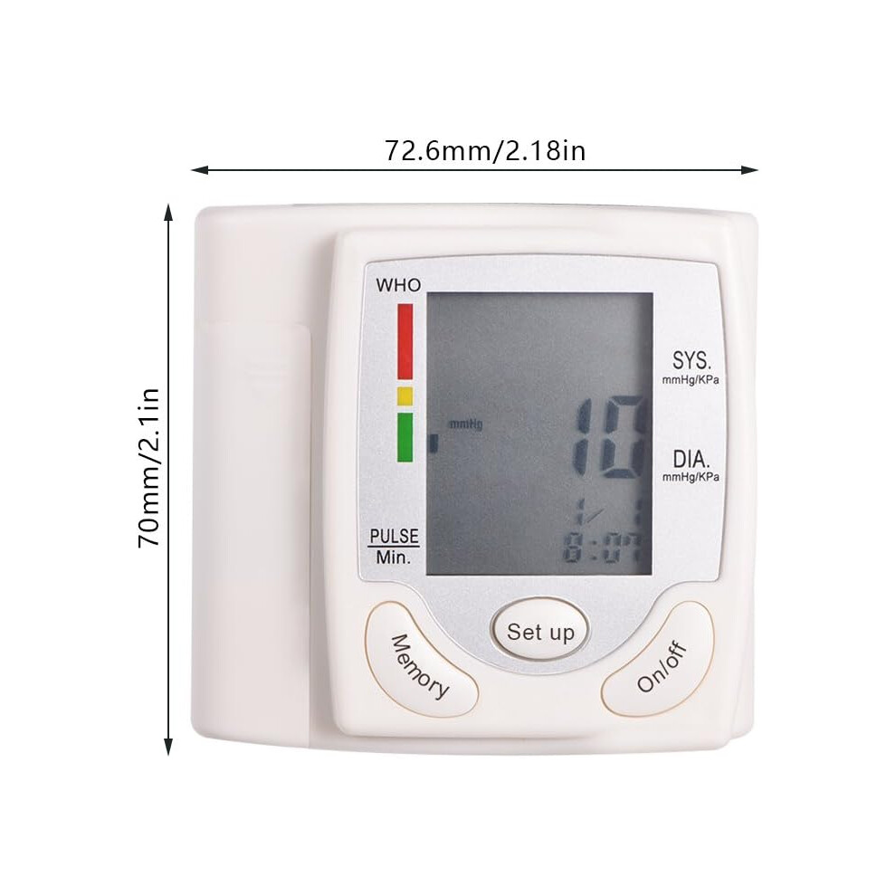 Highly Accurate Home Blood Pressure Monitor With Smart Chip Technology For Fast Readings And Advanced Memory Storage
