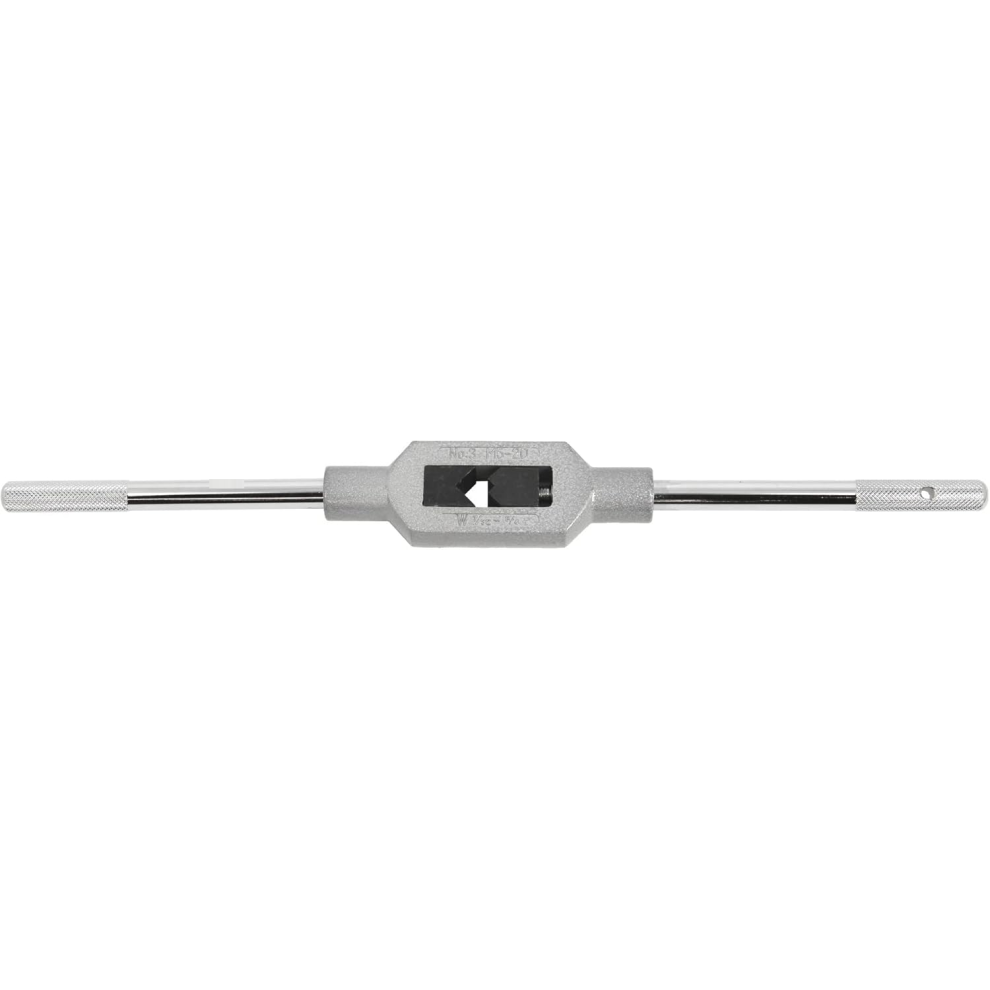 Metalworking Tap Handle, Grey Hammered Finish Adjustable Wrench For M5 To M20 Projects, Showcasing Solid Grip And High Hardness, Compliant With 9358999705385