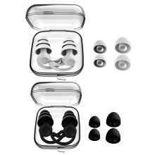 Earplugs: Noise Cancelling & Style, All-day Comfort, Versatile Use, Enhanced Fit & Carry Case, Reusable & Hygienic