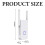 Ultra-Fast Speeds WiFi Extender, Wide Coverage Secure Browsing Signal Booster For Home, Easy Setup Multi-Device Support Dual Band Coverage Up To 5