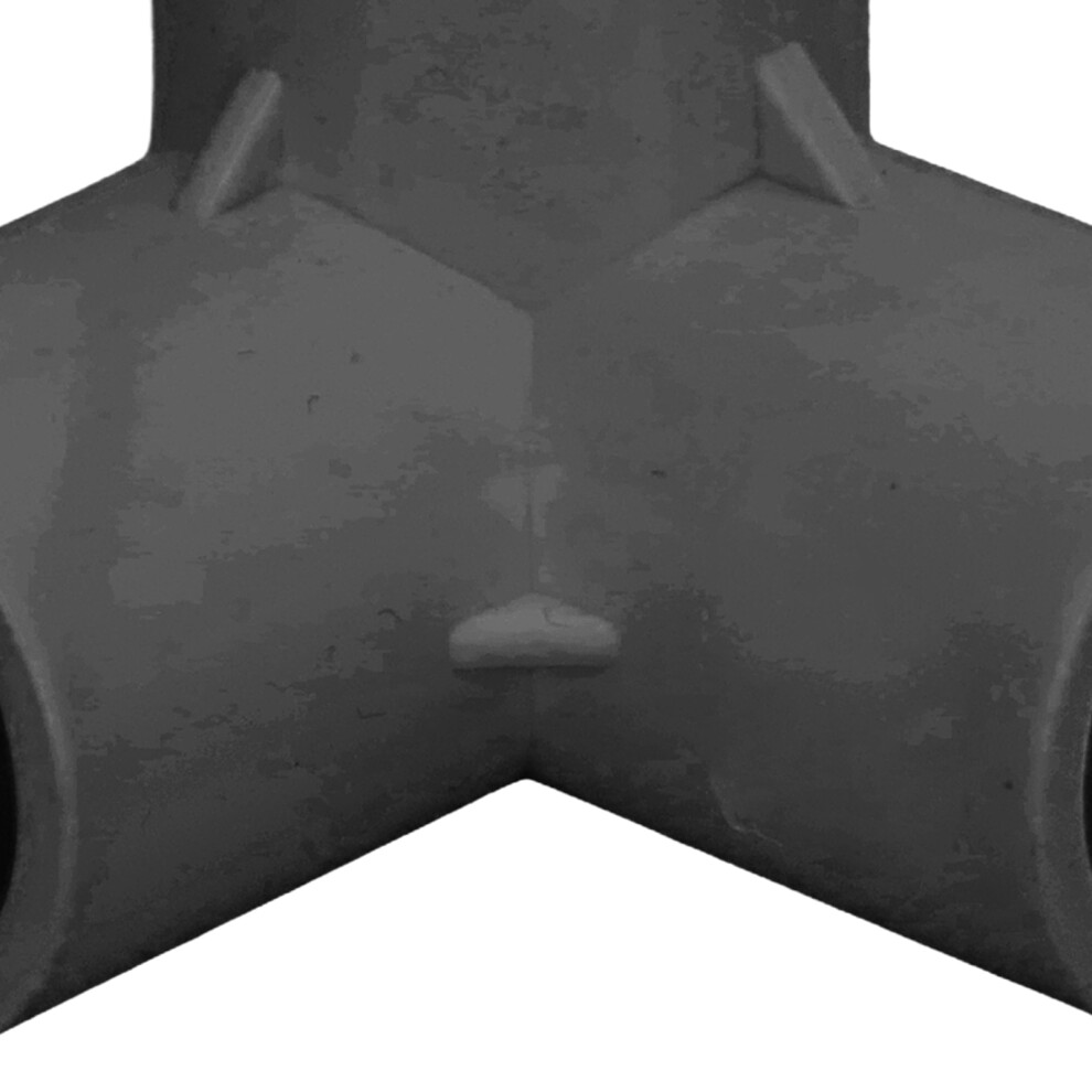 Pvc Tee Elbow Design Furniture Fittings, 3 Way Elbow Side Outlet Tee Connector For Furniture Grade Pvc Projects, Heavy Duty Pvc Furniture Supports 9128293342667