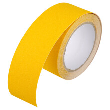 Alto rendimiento de agarre, color amarillo, larga vida útil, 5 cm x 5 m, resistencia al deslizamiento de grado profesional para tracción en