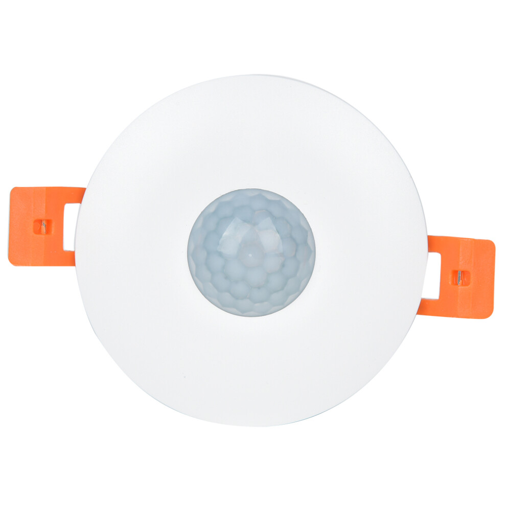 Infrared Motion Sensor Switch, Energy-Saving Adjustable Time-Delay For Corridors Garages, 360 Degree Detection Ultra-Sensitive Sensor White 9173940704992