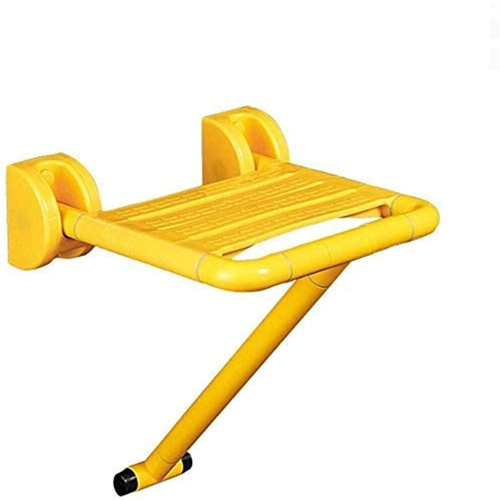 Folding Bathroom Stool for Elderly, NonSlip Shower Stool for Disabled