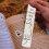 Metal Bookmark with Cat Paw Charm 3