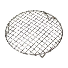 Stainless Steel Wire Roasting Rack Simple Clean Grill Topper Grill Mesh for Camping Tea Parties Picnic, 29.5 cm