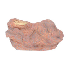 Accessorio per habitat di rettili Design di roccia simulata Resina resistente Design stabile Facile da pulire Ambiente naturale Piattaforma per