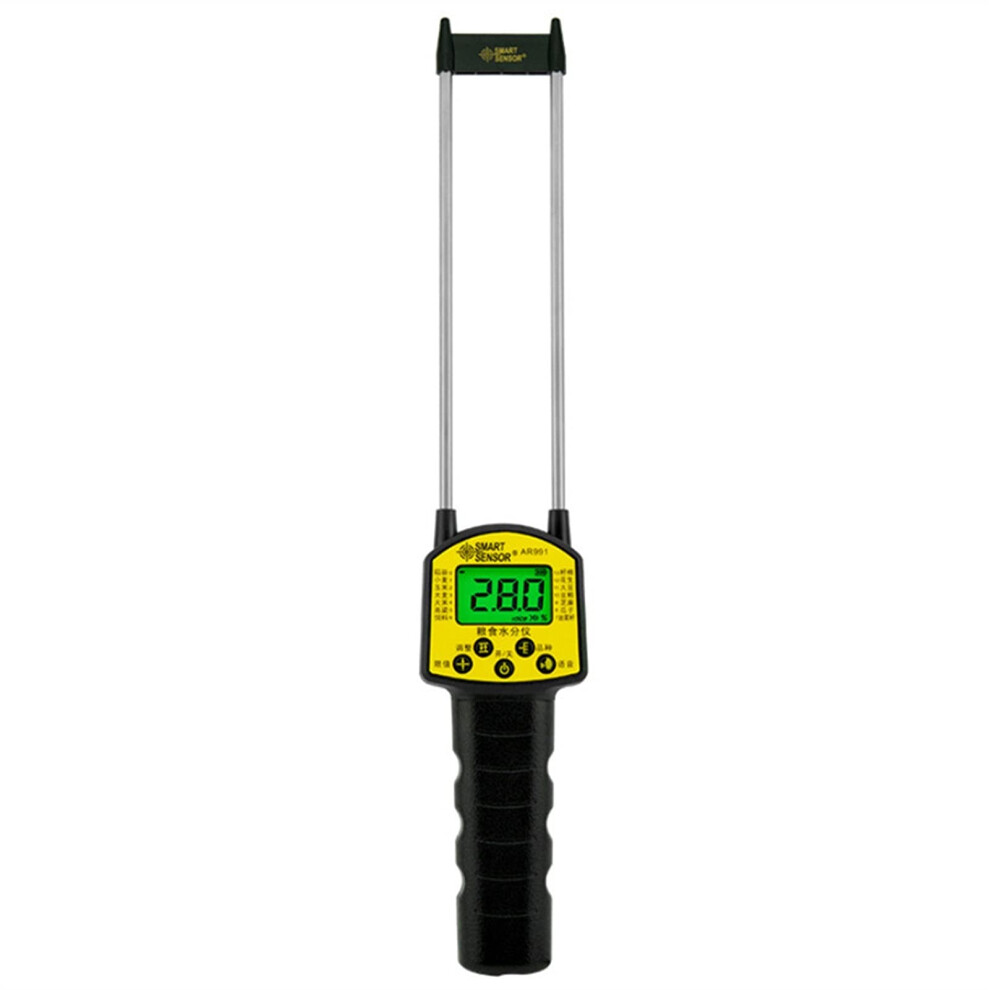 Moisture Meter For Wood, Grain Moisture Content Tester For 14 Types Of Grain Crops, And Grain Moisture Detector Water Leak Detector. 9365049843386