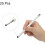 25pcs 7mm Stylus Pen Disc Fine Tips Universal Replacement For Stylus Pens Capacitive Touchscreen Devices  Precision 2