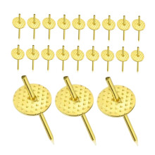 Picture Hooks Picture Frame Hangers Wall Decoration Accessories Iron Gold