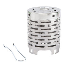 Outdoor Heaters Stainless Steel Heating Covers Small Portable Stove Hoods Heater Caps