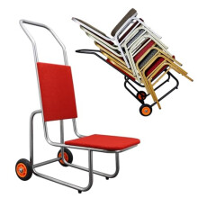 Commercial Chair Dolly Cart HeavyDuty Transport Trolley For FlatStacking Plastic And Wood Chairs Storage And Moving