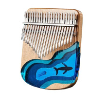 17Key 21Key Kalimba Professional Thumb Piano Finger Keyboard Musical Instrument Finger Piano (21 Keys)