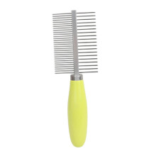 Pet comb cat comb cat hair brush detangling and hair removal tool for pets not yellow