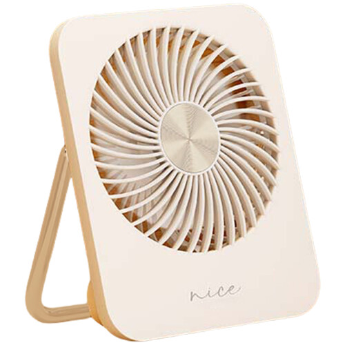 Tragbarer Desktop-Kleinventilator,-Rosa Plug-in-Modell