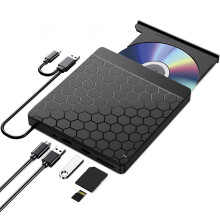 Externes DVD-Laufwerk für Laptop, 6-in-1, USB 3.0, tragbarer