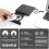 Optisches Laufwerk mit USB 3.0 und Typ C, externer-Silber 3