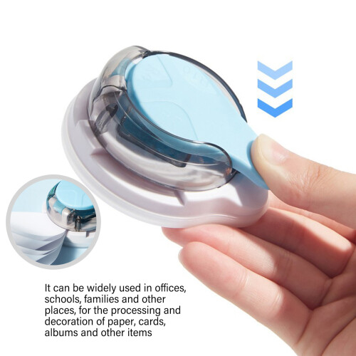 Precision Corner Rounder Cutter Tool for Cutting,-light blue 2