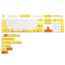 129 Key PBT Keycap XDA Profielsleutel Complete set van Autumn