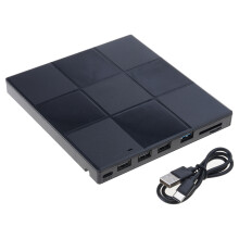 Externes optisches Laufwerk mit DVD-Brennfunktionen und