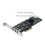 Computer PCIE X4 auf 4 Port USB 3.0 Fast Speed 6