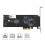 Computer PCIE X4 auf 4 Port USB 3.0 Fast Speed 7