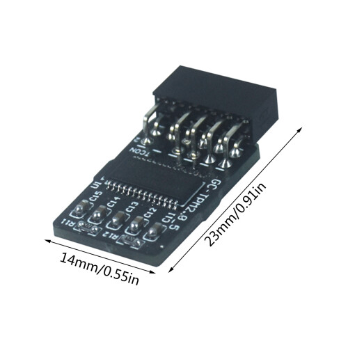 TPM 2.0 12Pin Verschlüsselung Sicherheitsmodulplatine 2