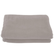 Ultraweiche Babydecke, sanfte Massageliegenabdeckung, Polyester-Polarfleece-Decke, eleganter Grauton, farbecht, leicht und wärmend
