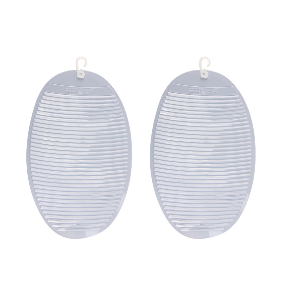 Hand Washing Solution For Delicate Laundry, Collapsible Plastic Washboard With Unique Fixed Groove Design, Portable And Safe For Baby Clothes And Diap