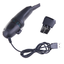 Keyboard Vacuum Cleaner, Low Power Consumption Portable Handheld Vacuum Cleaner with Rechargeable Desk Vacuum for Car Home Office Use