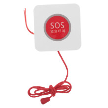 Emergency Call Button for Seniors MHz Touch Pull Cord Alarm Device for Elderly People and Reliable SOS Rescue Solution for Home And