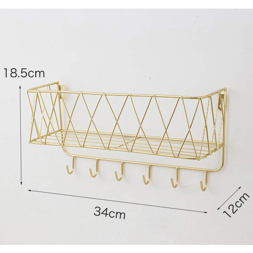 Effortless Office Elegance, Wall Mounted Document Magazine Rack That Combines Functionality And Style 1