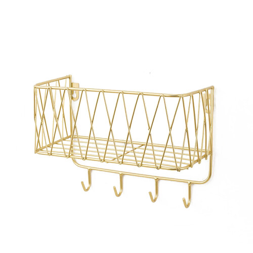 Effortless Office Elegance, Wall Mounted Document Magazine Rack That Combines Functionality And Style