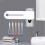 Modern Bath Solutions, Automatic Toothpaste Squeezer With Wall Mounted Toothbrush Holders, Self Adhesive Healthy Dustproof Storage For Your Bathroom 3
