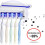 Modern Bath Solutions, Automatic Toothpaste Squeezer With Wall Mounted Toothbrush Holders, Self Adhesive Healthy Dustproof Storage For Your Bathroom 7
