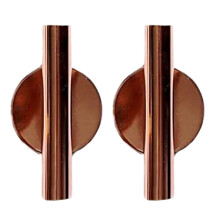 Dried Flower Holder, Modern European Design With Quality Metal Decoration, Wall Mounted Flower Tube For Kitchen And Door Decoration