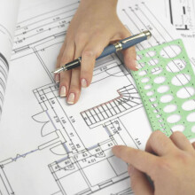 Geometrische tekensjablonen, plastic meetlinialen voor ontwerp- en bouwgereedschap, multifunctionele tekensjablonen, educatieve ontwerphulpmiddelen,
