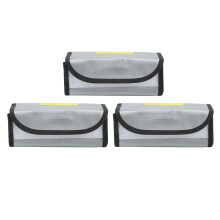 Fireproof Explosion Proof Safety Bag, Fire And Explosion-Proof Safety Bag, Flame Retardant Glass Fiber Lipo Battery Safe Pouch for Charging Storage