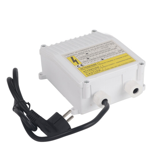 Household Pump Controller for Deep Well Pump, ABS Material Enclosure with Thermal Circuit Breaker Safety System, Efficient Pump Control Box for 1