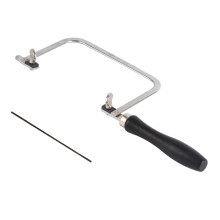 Professional Jewelry Making Kit Featuring Ergonomic Saw Frame, Adjustable Jeweler's Saw Frame for Detailed Craft Work, High-Strength Material Build